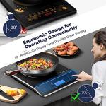 AAOBOSI 1800W Portable Induction Cooktop with Timer