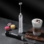 Rechargeable Handheld Milk Frother with Stand