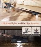 NADALY Cordless Stick Vacuum with 45min Runtime
