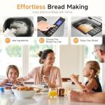 Gleedelish 2 LB Bread Maker with 13 Functions