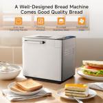 Gleedelish 2 LB Bread Maker with 13 Functions