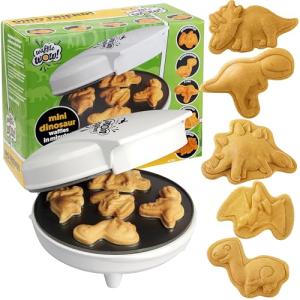 Dinosaur Mini Waffle Maker - Fun 3D Breakfast Tool
