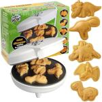 Dinosaur Mini Waffle Maker - Fun 3D Breakfast Tool