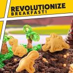 Dinosaur Mini Waffle Maker - Fun 3D Breakfast Tool