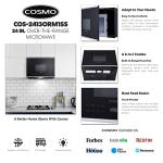 COSMO 24" Over the Range Microwave Oven