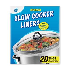20 Slow Cooker Liners for 6-10QT Pots