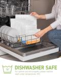IDEATECH 20-Pack Dishwasher Safe Reusable Storage Bags