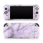 Purple Marble Skin Decal for Nintendo Switch 2