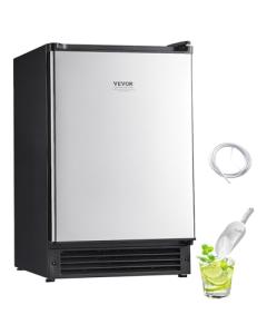 VEVOR Stainless Steel Under Counter Ice Maker