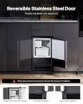 VEVOR Stainless Steel Under Counter Ice Maker