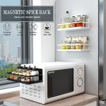 Magnetic Single Tier Spice Rack for Refrigerators