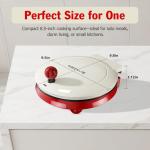 KEINVE 1000W 2-in-1 Pizza and Griddle Maker