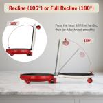 KEINVE 1000W 2-in-1 Pizza and Griddle Maker