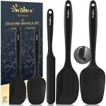 Walfos 5-Piece High Heat Silicone Spatula Set