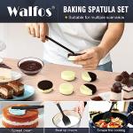 Walfos 5-Piece High Heat Silicone Spatula Set