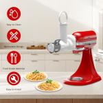 Pasta Maker Attachment for Kitchenaid Mixer, 6 Shapes