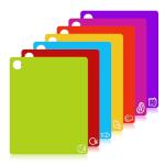 7-Piece Flexible Cutting Board Set - BPA Free