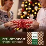 Acacia Wood End Grain Cutting Board with Handle