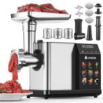 AAOBOSI 3000W Digital Meat Grinder with Touch Screen