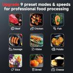 AAOBOSI 3000W Digital Meat Grinder with Touch Screen