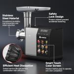 AAOBOSI 3000W Digital Meat Grinder with Touch Screen