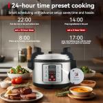 15.8Qt 8-in-1 Commercial Electric Pressure Cooker