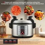 15.8Qt 8-in-1 Commercial Electric Pressure Cooker