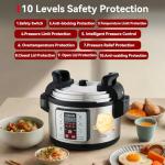 15.8Qt 8-in-1 Commercial Electric Pressure Cooker
