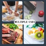 YIYUHAR Large Stainless Steel Cutting Board 15.7"x11.8