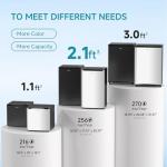 BANGSON Compact 2.1 Cu.ft Mini Freezer, Black