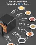 CROWNFUL 7-Tray Food Dehydrator with Timer