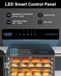 CROWNFUL 7-Tray Food Dehydrator with Timer