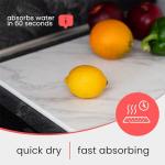 Diatomaceous Earth Drying Mat for Kitchen Counter