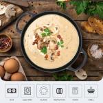 6 QT Cast Iron Dutch Oven with Lid and Handles