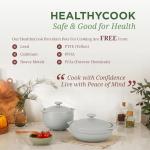 1-Qt Porcelain Dutch Oven with Lid