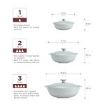 1-Qt Porcelain Dutch Oven with Lid