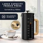 Home Hero 34 oz French Press Coffee Maker