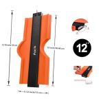 12-Inch Contour Gauge for Accurate Shape Duplication