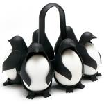 Penguin-Shaped 3-in-1 Egg Holder and Cooker
