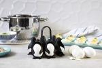 Penguin-Shaped 3-in-1 Egg Holder and Cooker