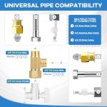 Lead-Free Brass Add-A-Tee Valve with Gasket