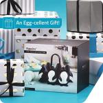 Penguin-Shaped 3-in-1 Egg Holder and Cooker