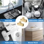 Lead-Free Brass Add-A-Tee Valve with Gasket