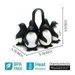 Penguin-Shaped 3-in-1 Egg Holder and Cooker