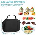 Kids Insulated Lunch Box with Water Bottle Holder