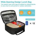 Kids Insulated Lunch Box with Water Bottle Holder
