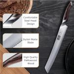 HOSHANHO 10-inch Japanese Serrated Bread Knife