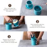 Husfunov Butter Keeper Crock with Water Line