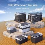 EUHOMY 12V Electric Cooler with APP Control