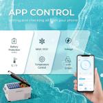 EUHOMY 12V Electric Cooler with APP Control